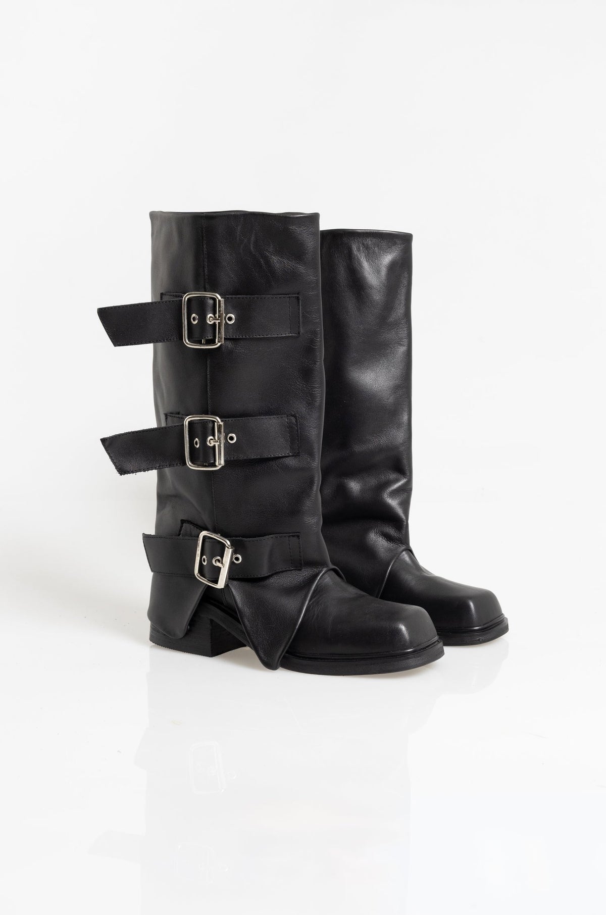 New York Black Leather