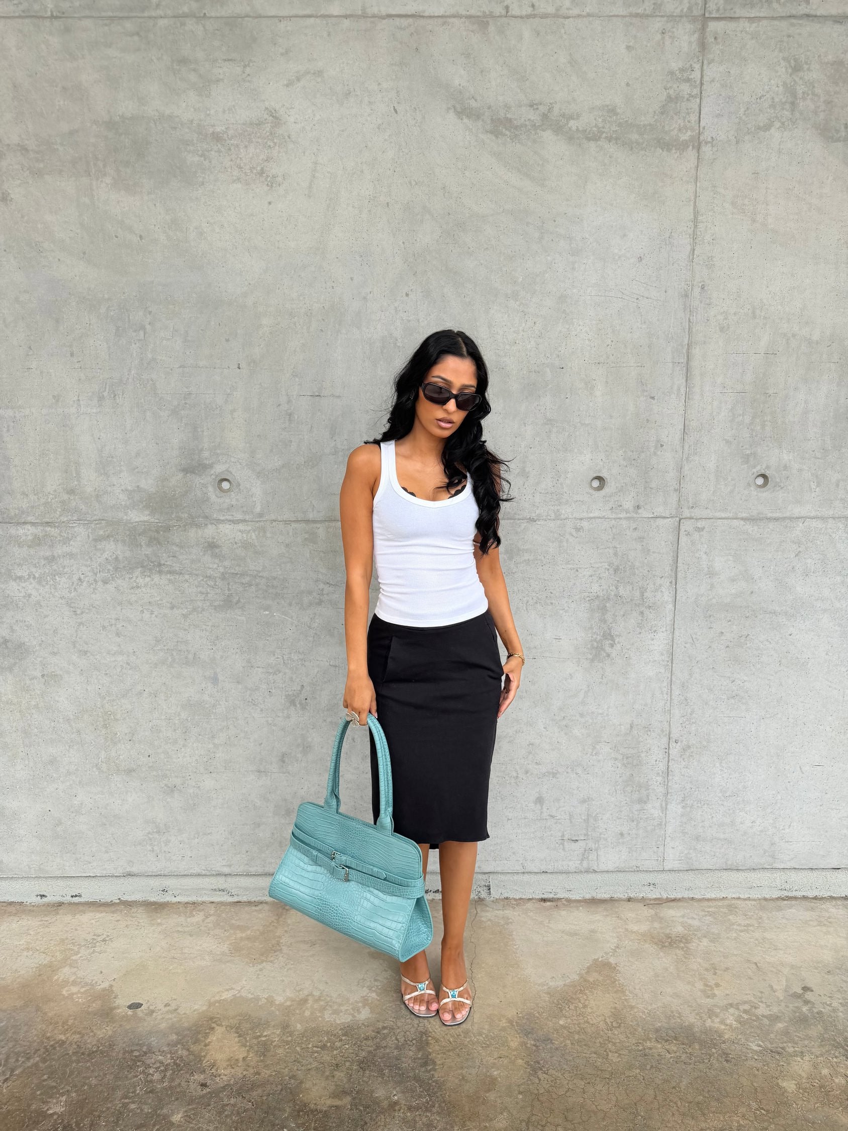 365 Bag Aquamarine Croc — Limited Edition (PRE-ORDER)