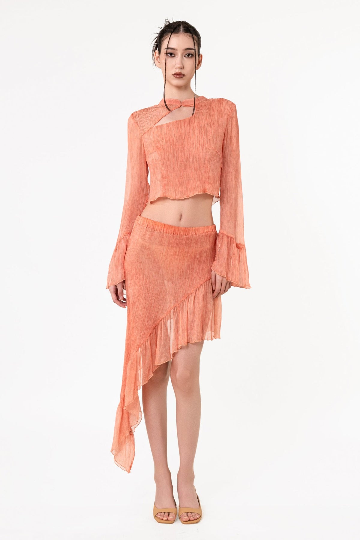 Springs Half-Hearted Silk Top