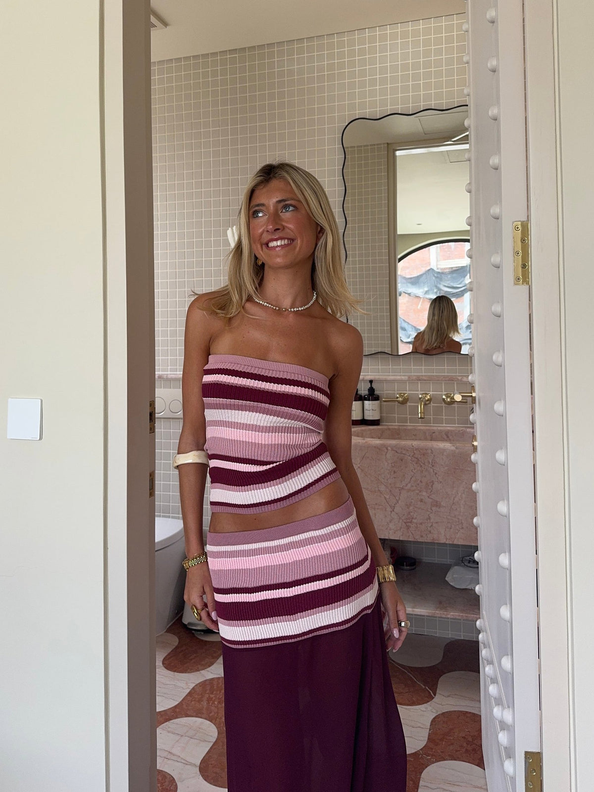 SARDINIA ROSÉ SKIRT