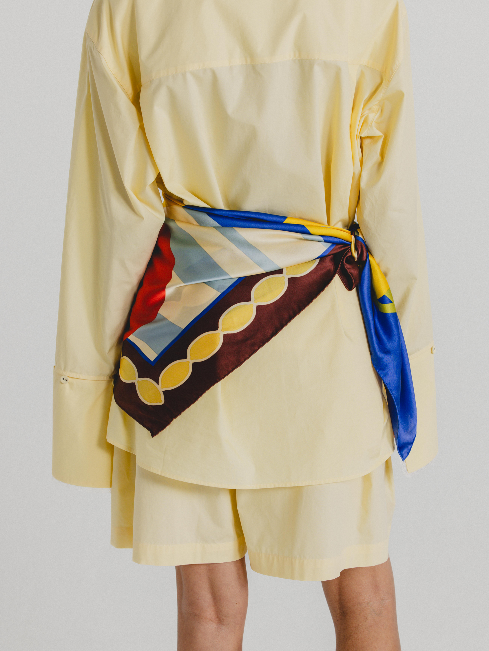 Large Silk Scarf 'Deli Chic'