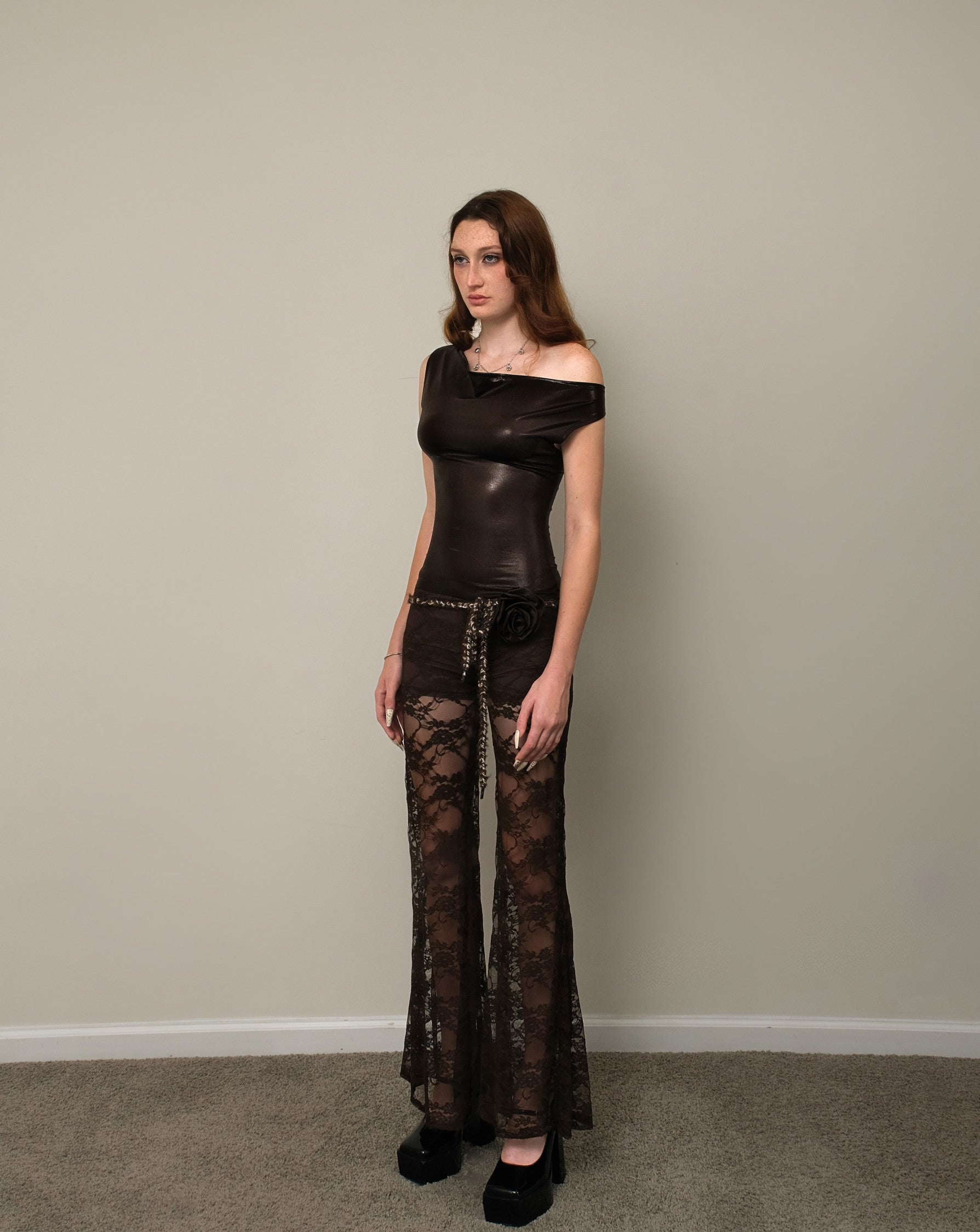 ELYSIENNE LACE PANTS