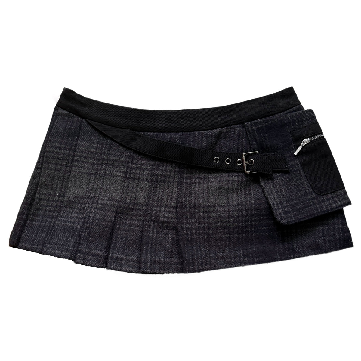 Horizon Half Pleat Mini Skirt