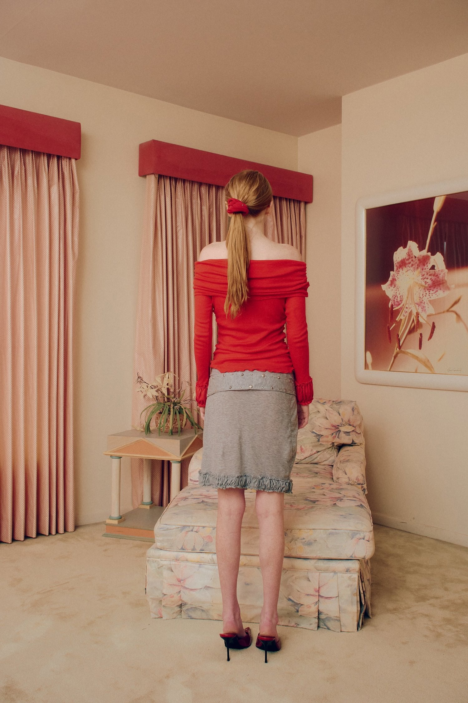 Forget Me Belt Midi Skirt