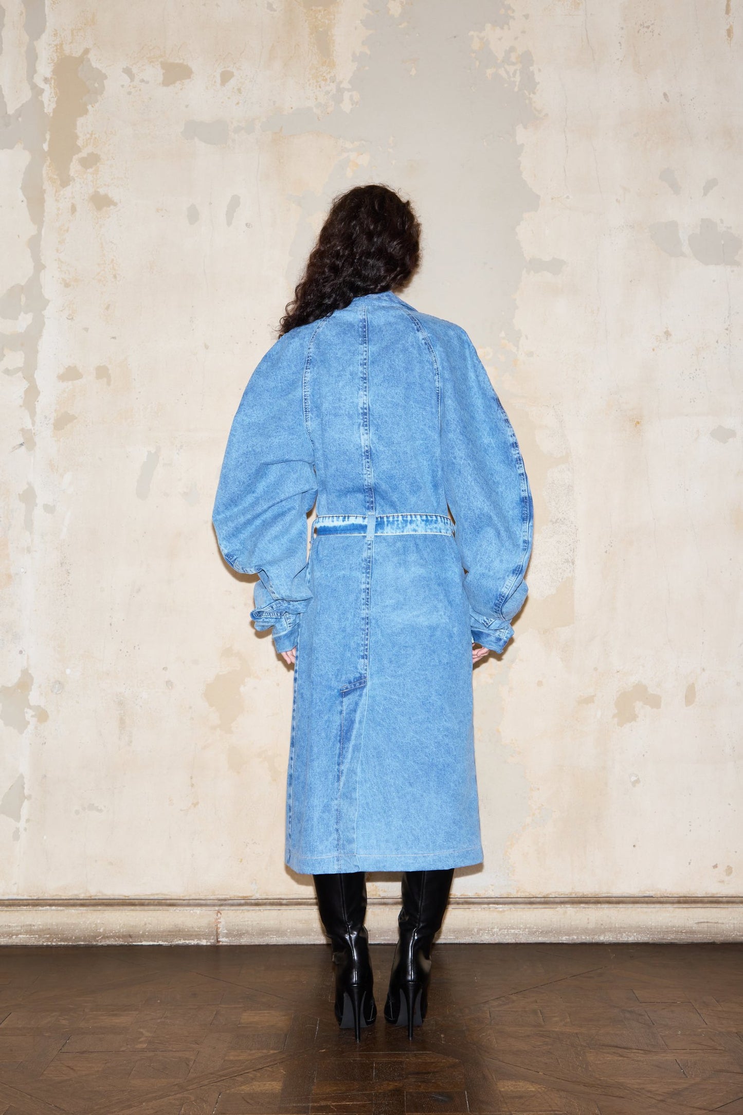 TRENCH TEMPLE DENIM
