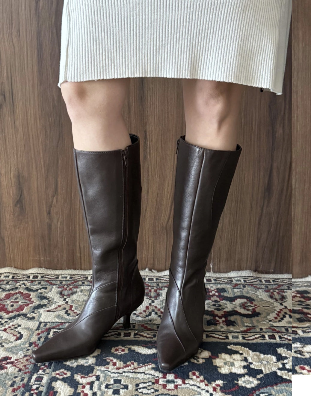 Mae Boots Brown