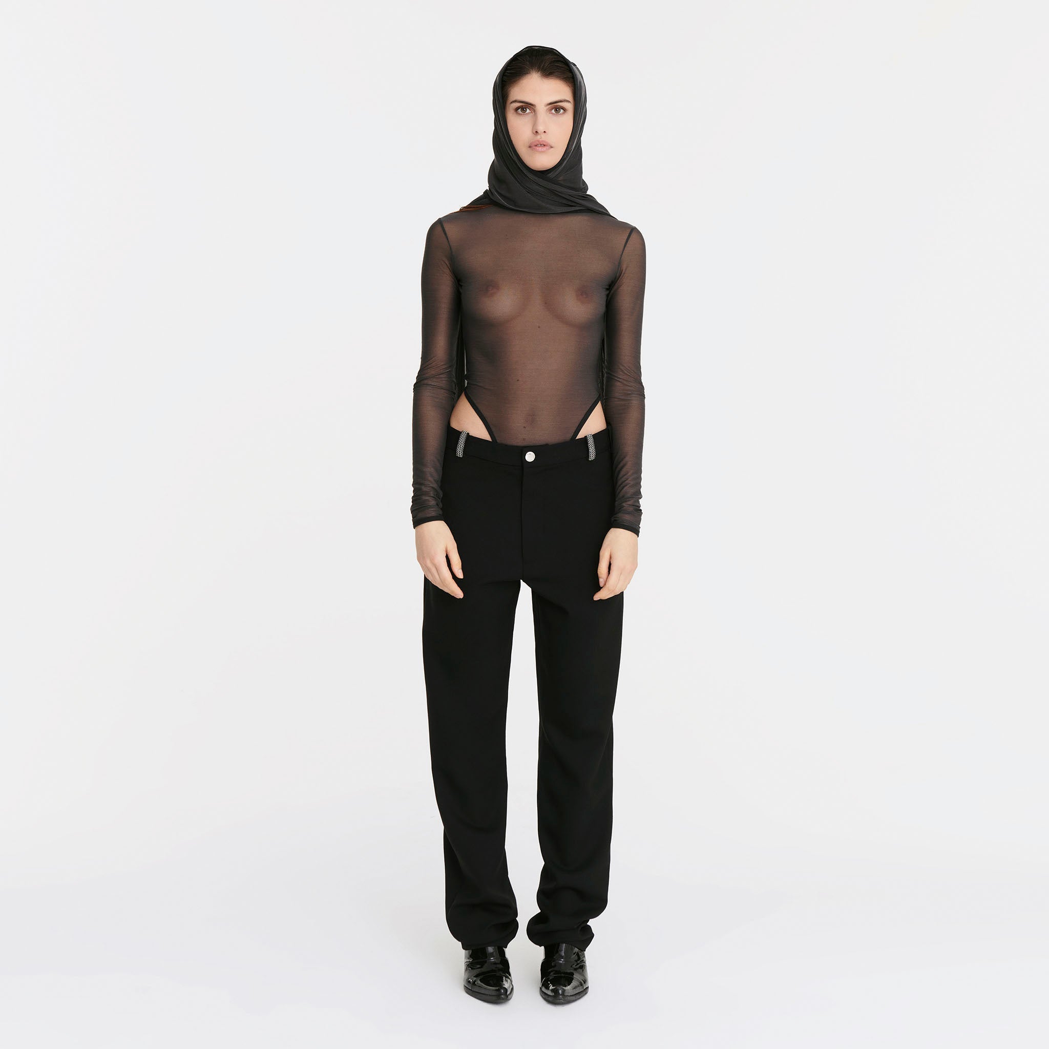 Uni Trousers in Black