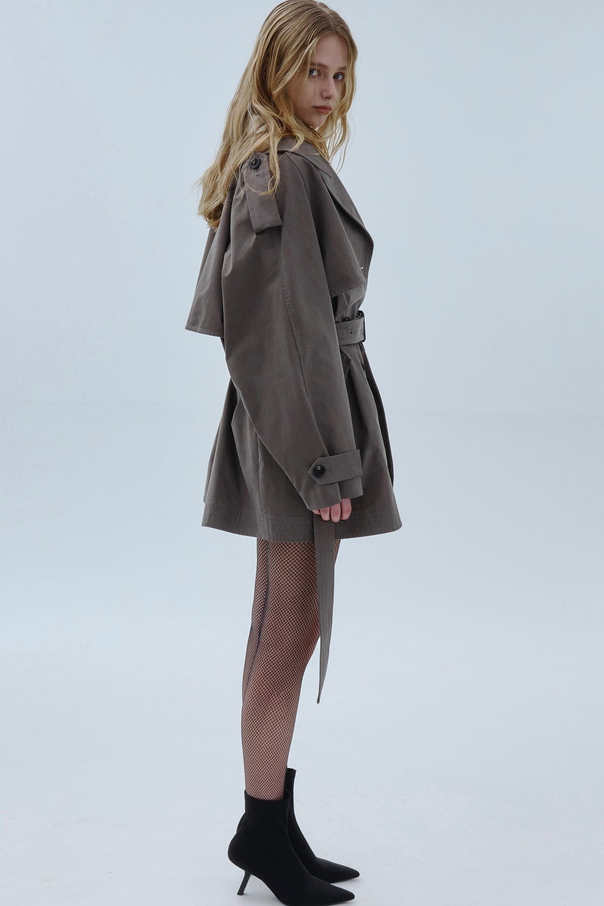 Umbrella trench coat