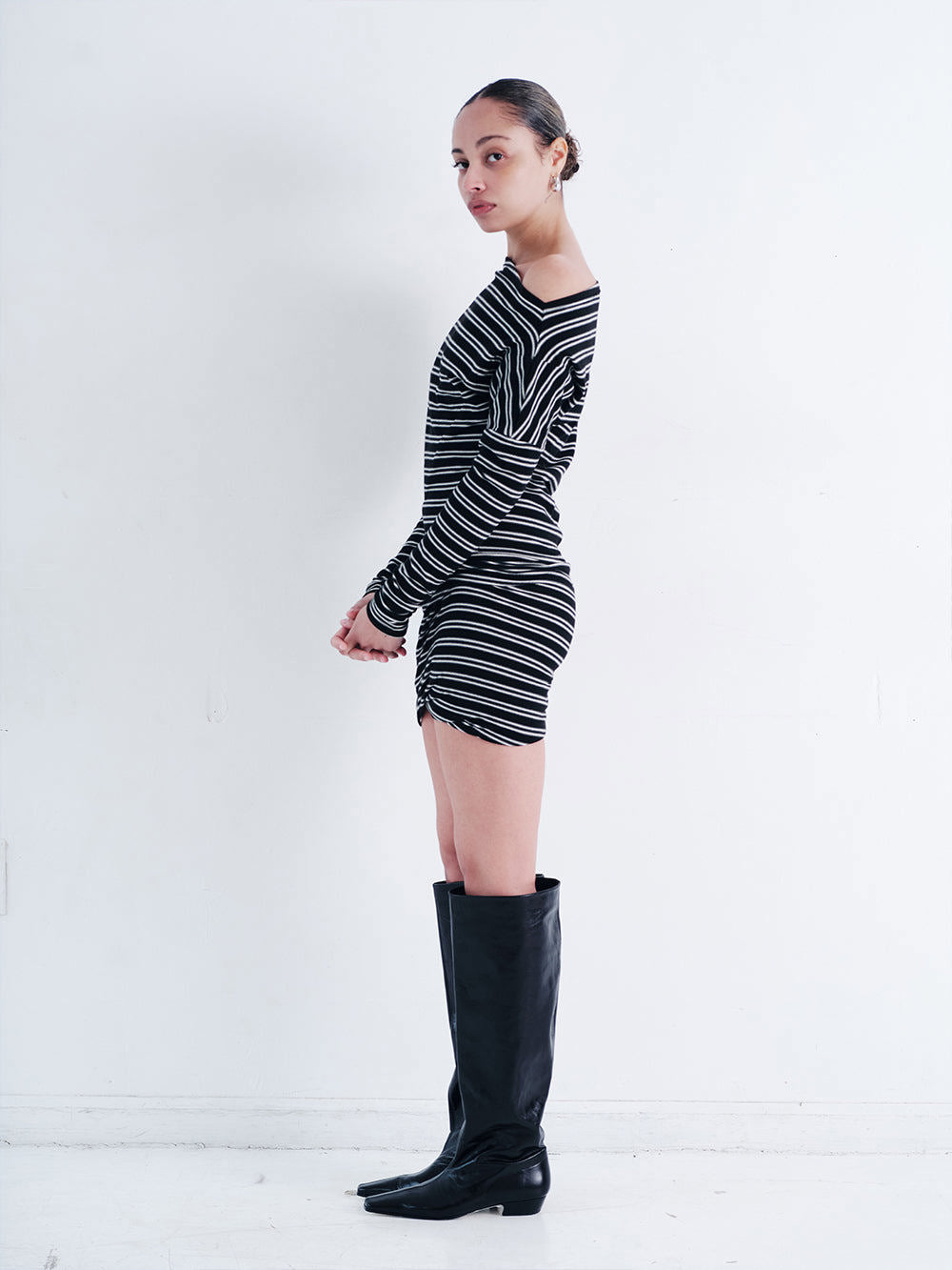 LESLIE DRESS IN STRIPE