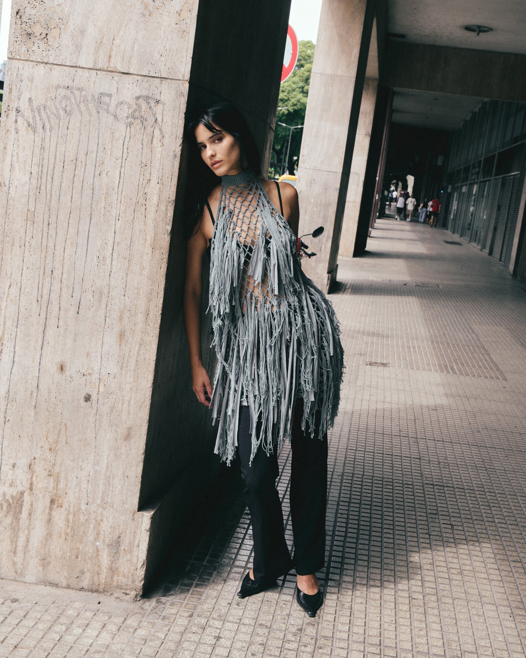 XENON grey dress