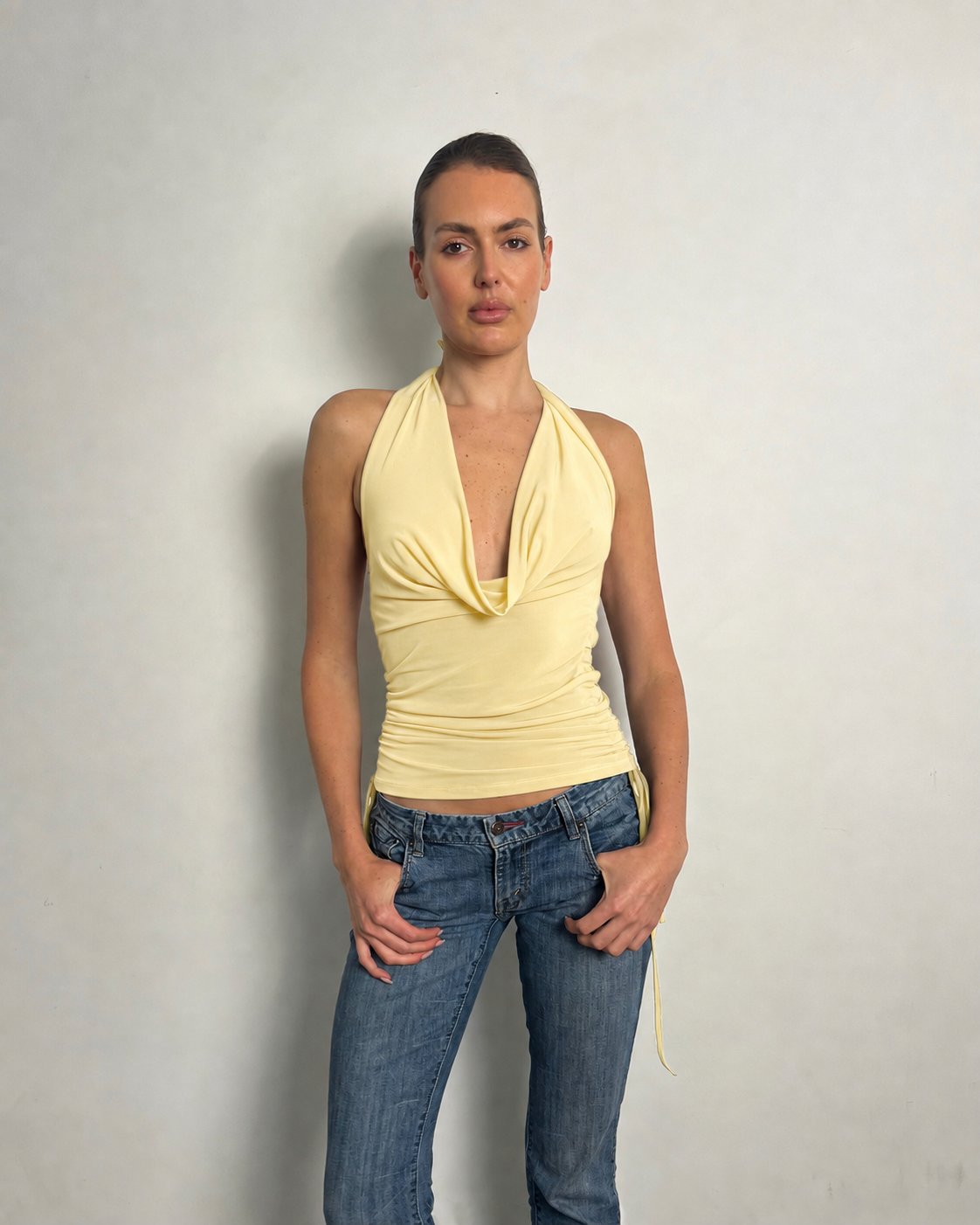 YELLOW MULTIWAY TOP