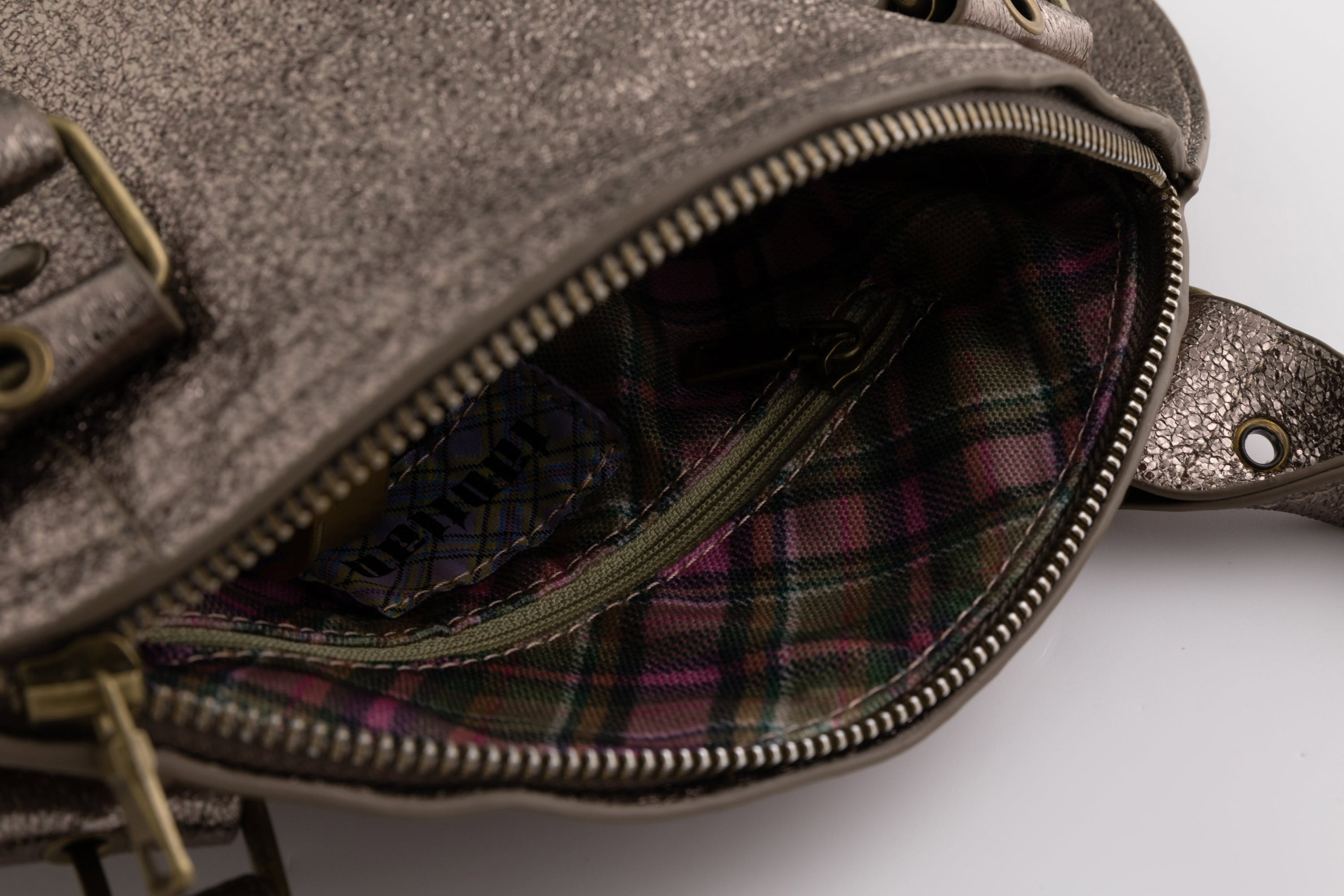 The Croissant Bag Metallic Bronze