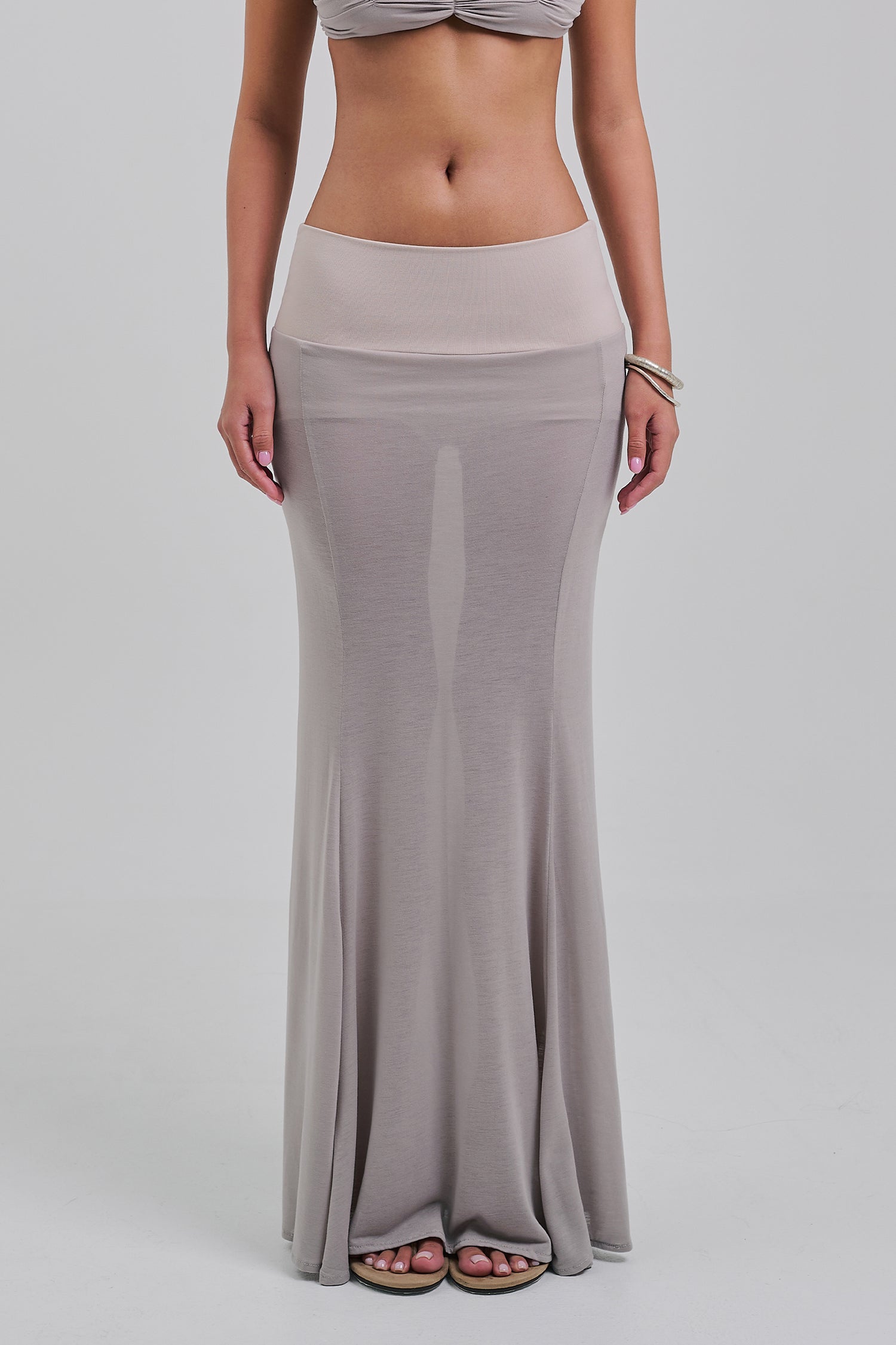 ALTAR MAXI SKIRT PIGEON