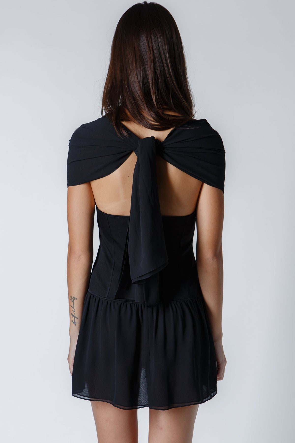 The Cyrene Dress in Silk Chiffon