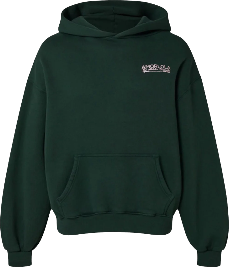 Athletics Committee: Green Cropped Hoodie