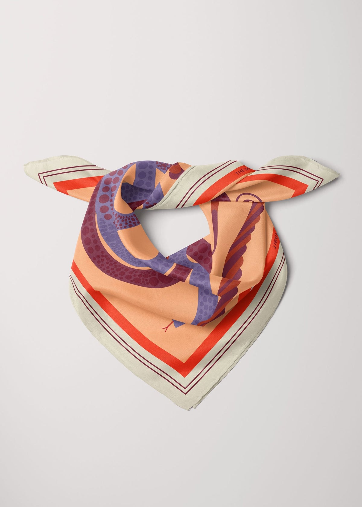Silk Bandana 'The Serpent'