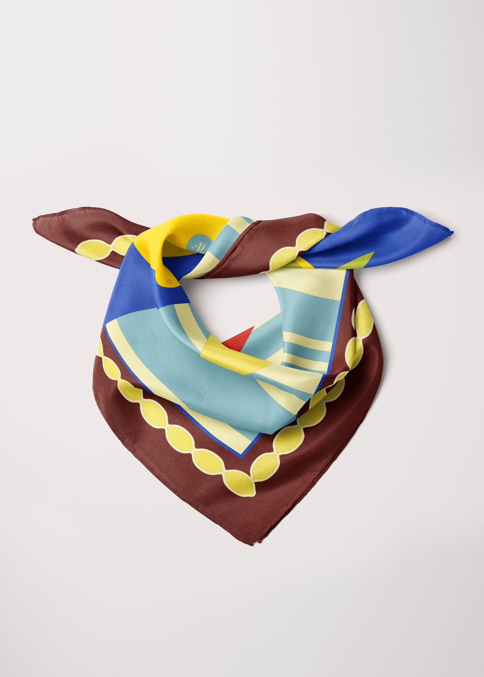 Bandana Silk Scarf 'Deli Chic'