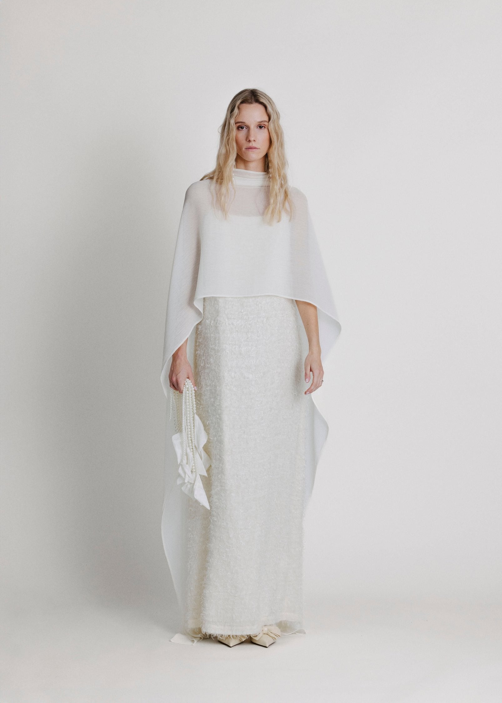 The Memory Cape in White