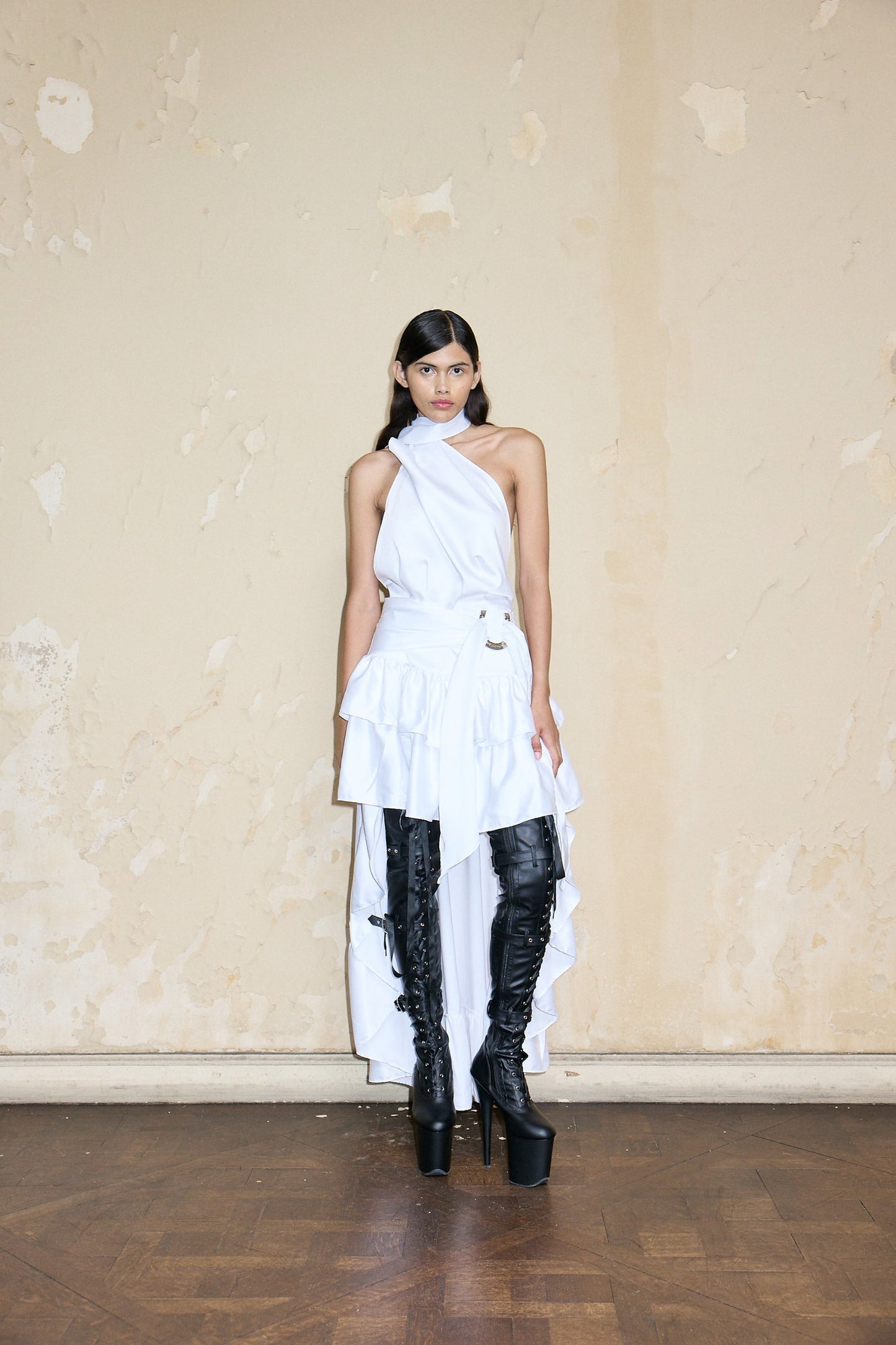 MATURIN DRESS WHITE