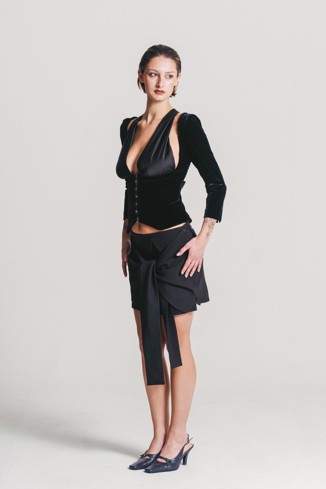 Velvet Ballerina Top