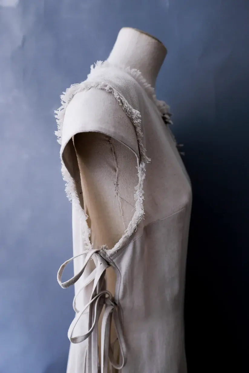 Linen Qipao Dress