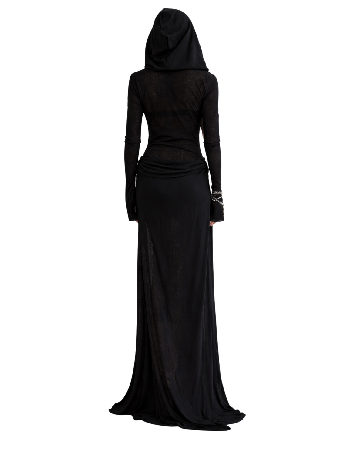 SHADOW Hooded Maxi Dres