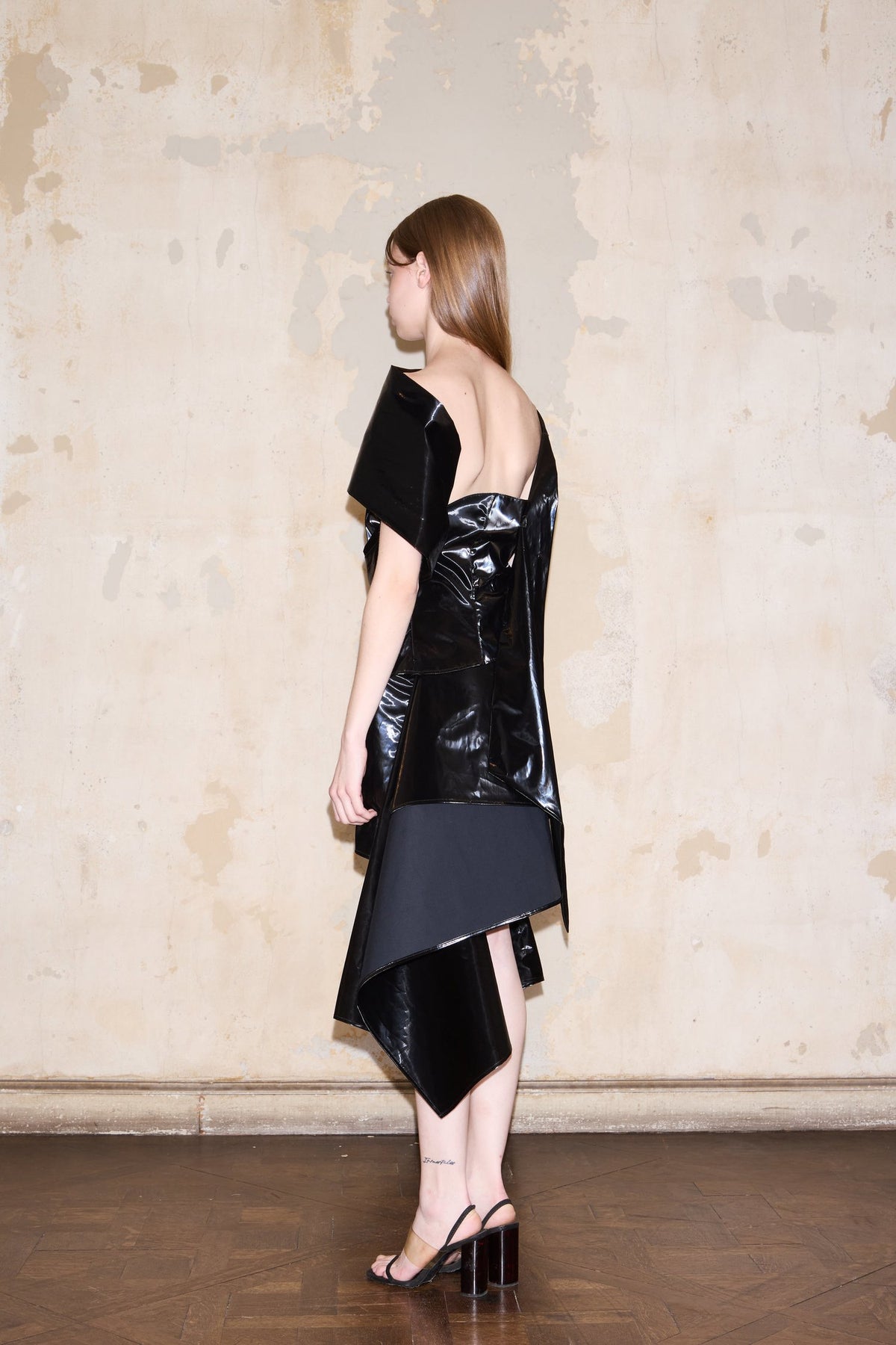 BUENOS AIRES BLOUSE BLACK SATIN