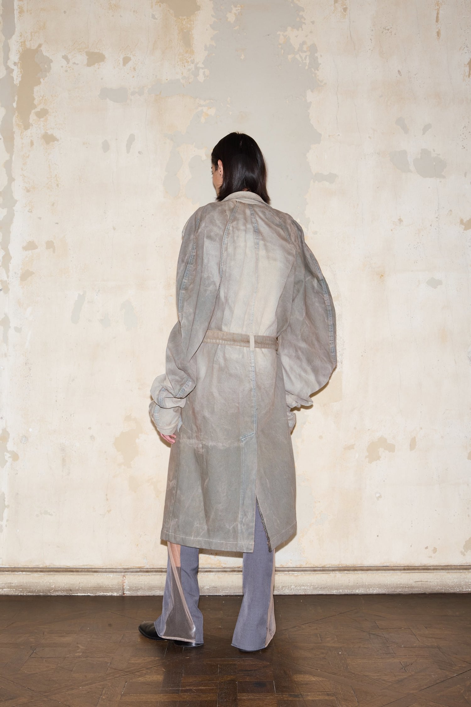 TRENCH TEMPLE OXID GREEN