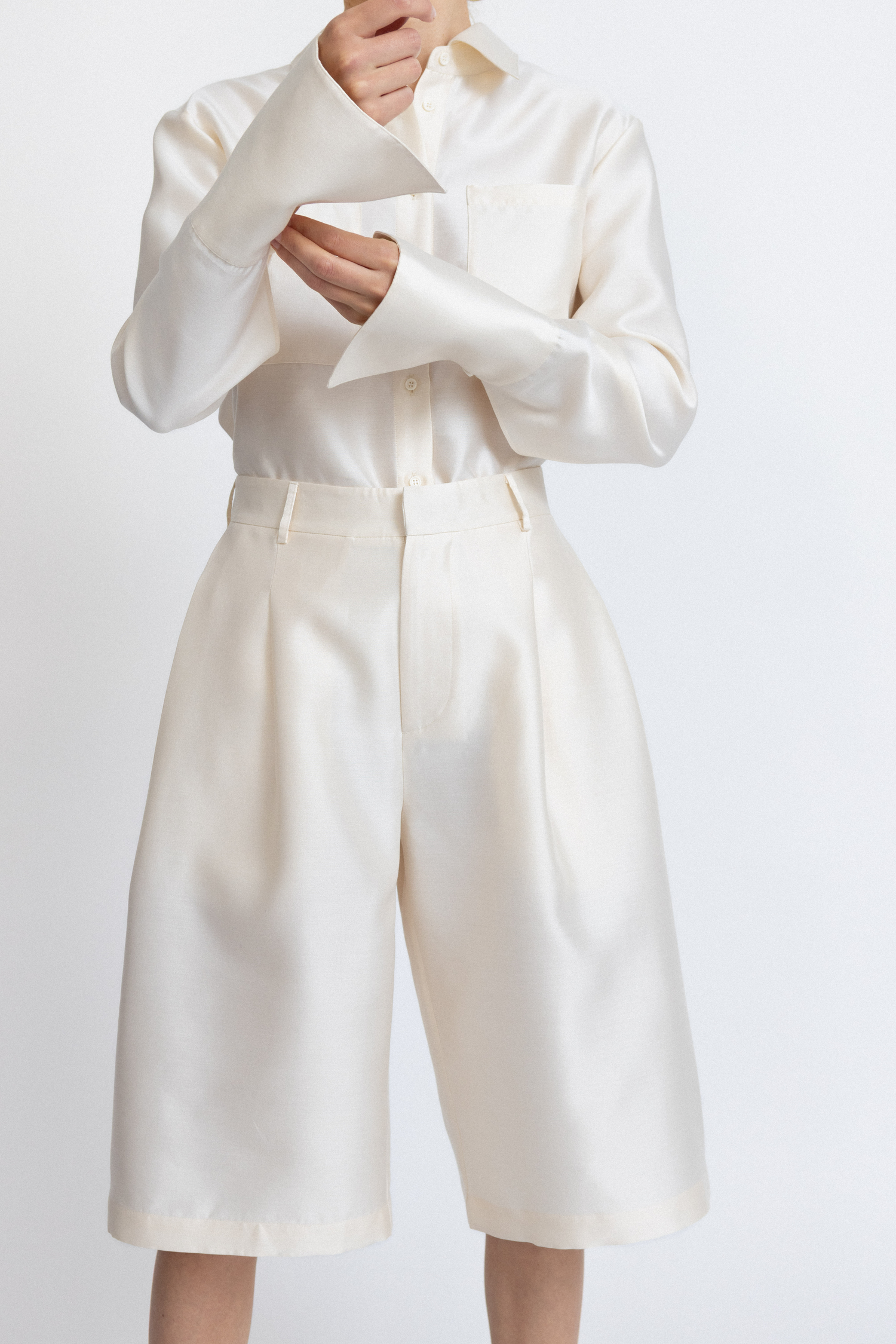 UNIFORM SHIRT IN STARLIGHT WHITE