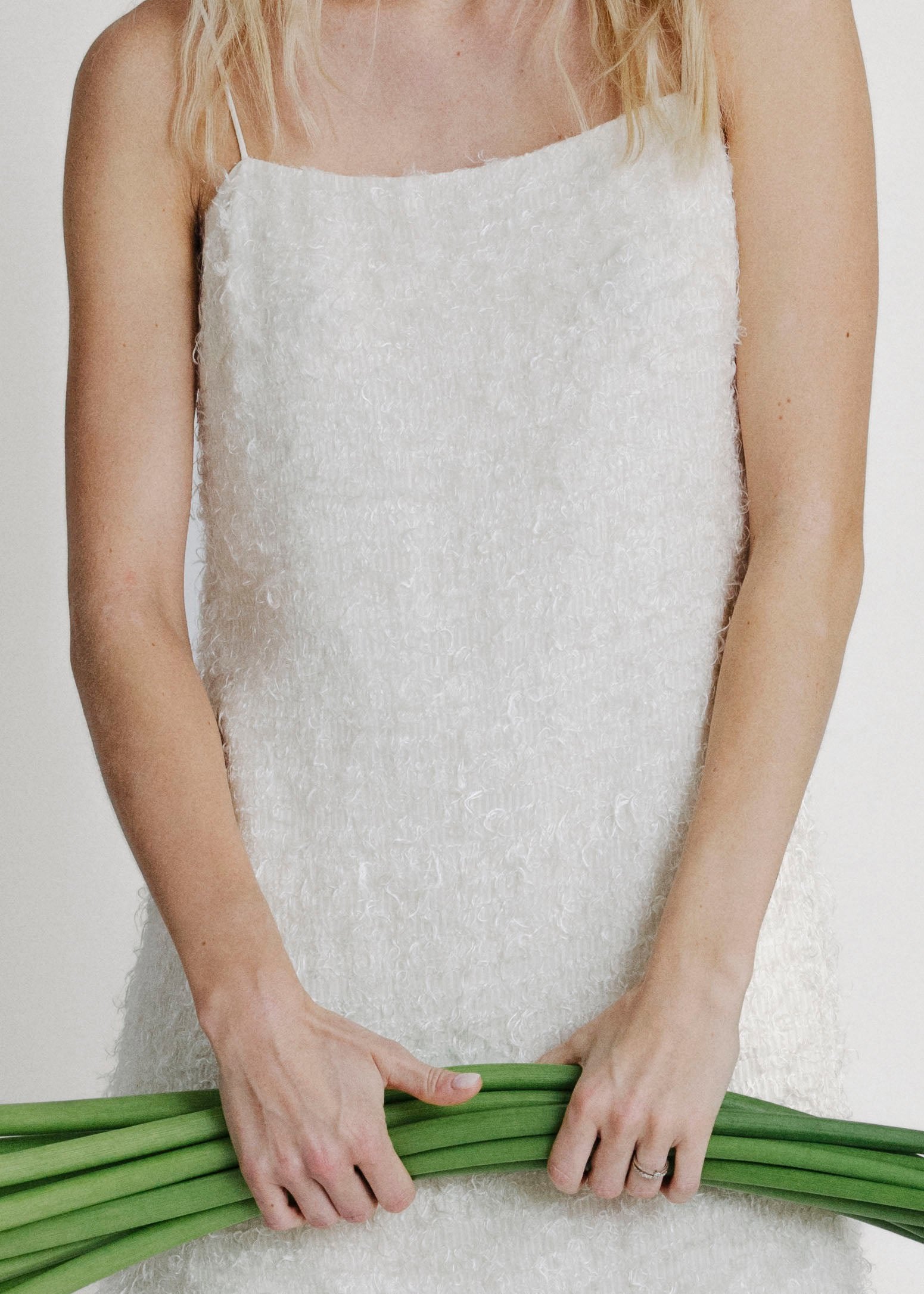 The Now Dress in Off White