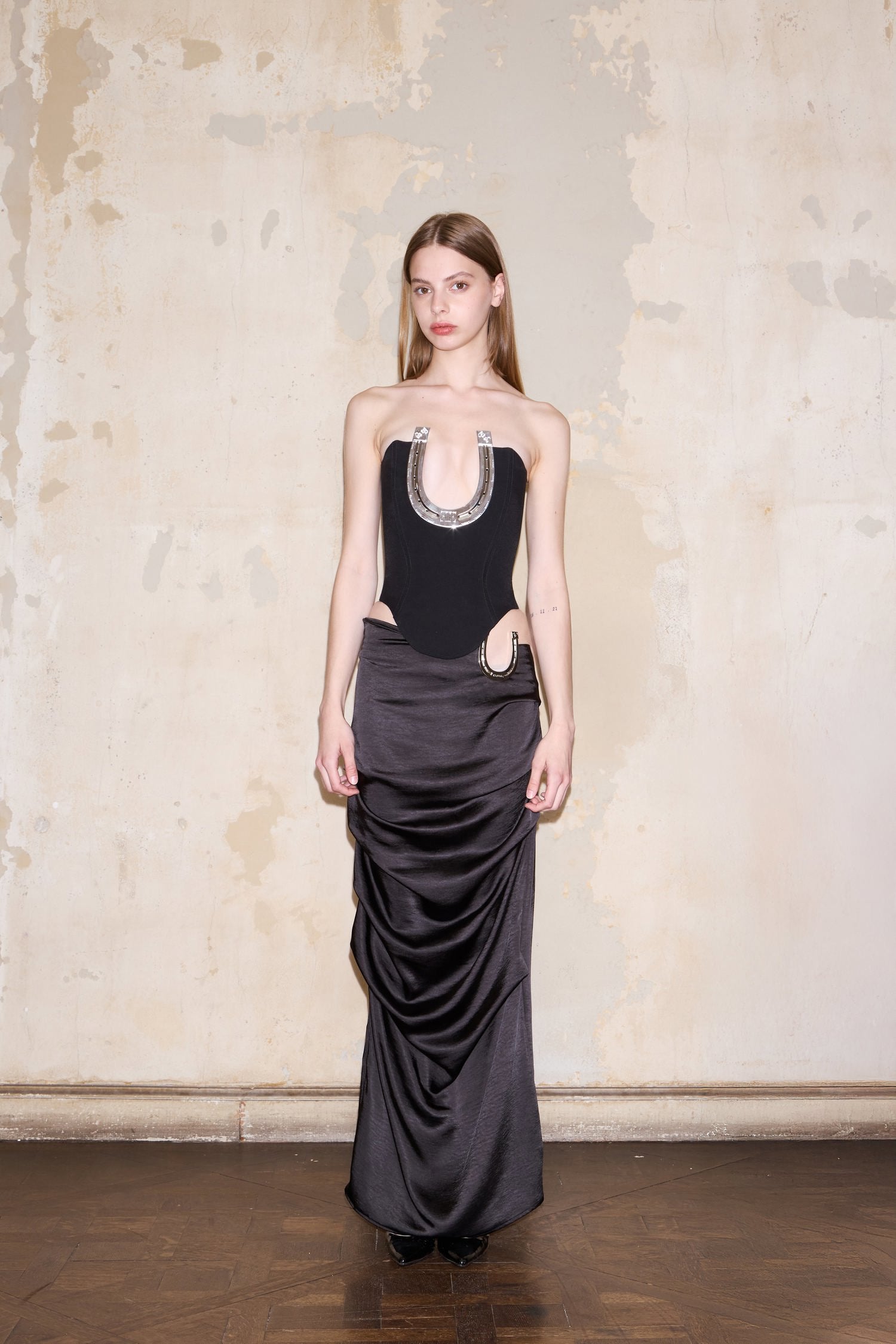 FAMATINA SKIRT BLACK