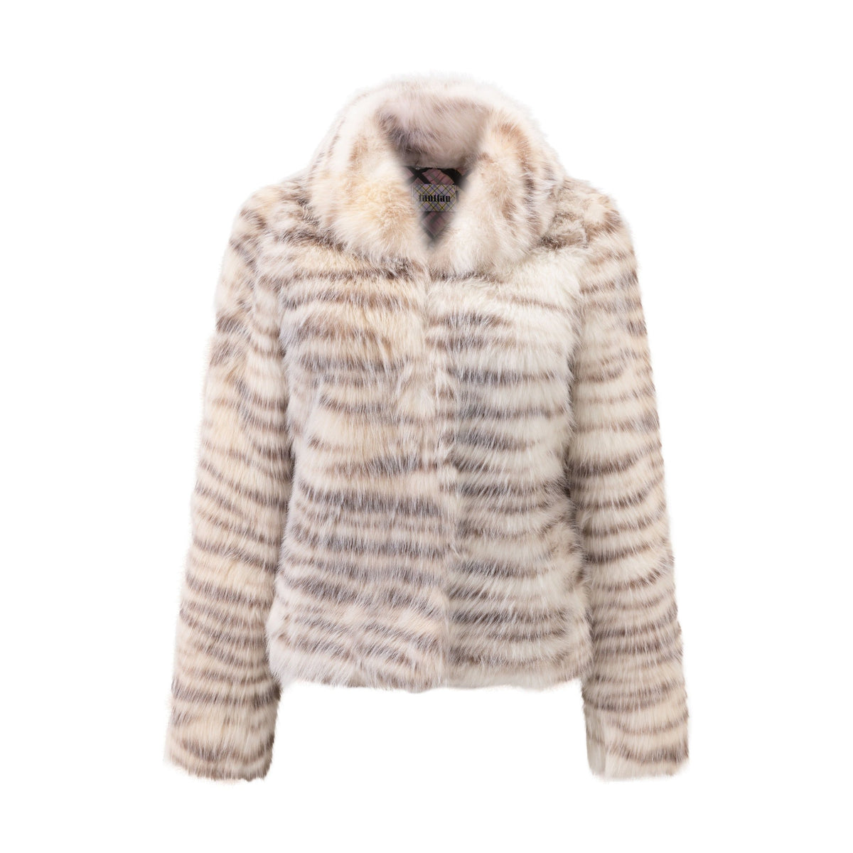 Gold Tiger Faux Fur Coat