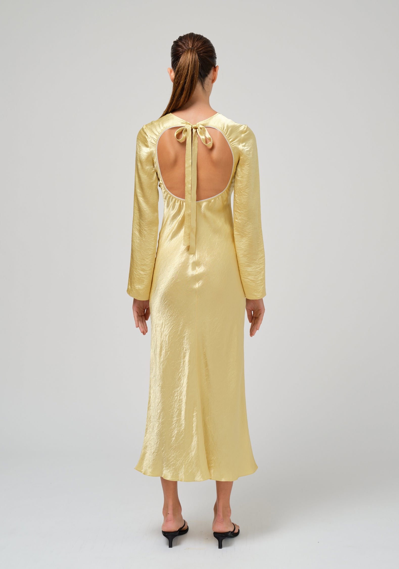 RUSLANA DRESS-YELLOW