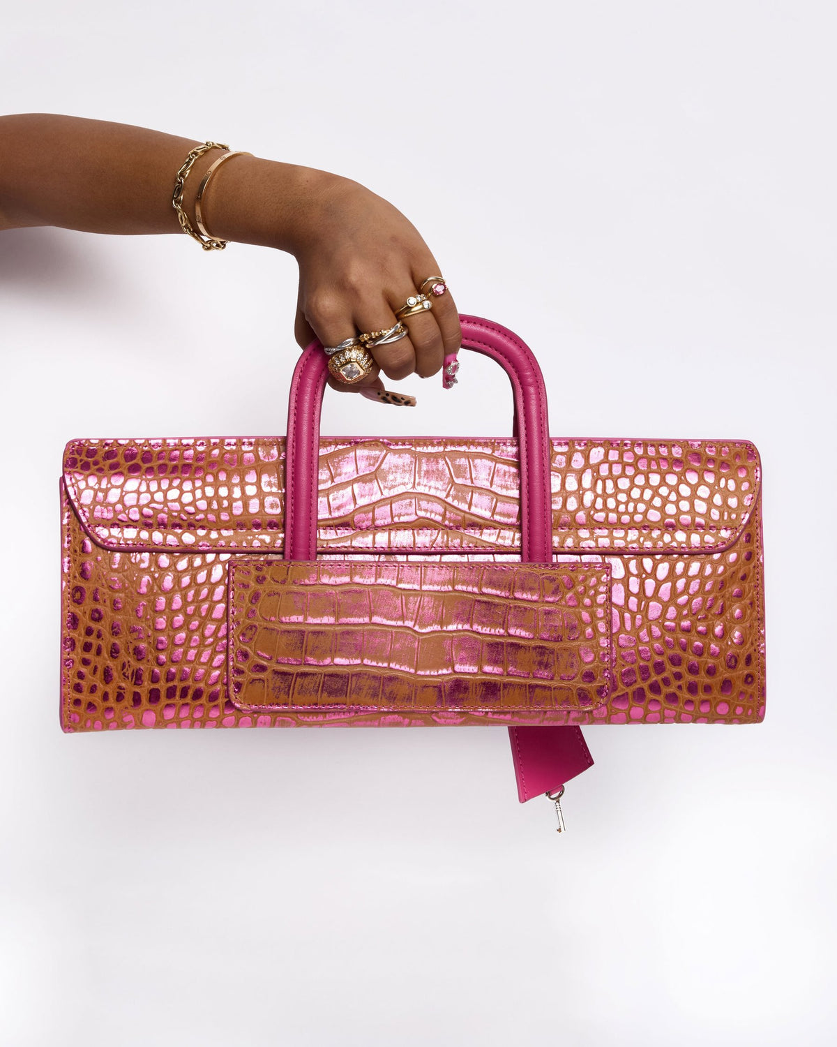 COMING SOON: Limited Edition Ombre Pink Gold New York Clutch