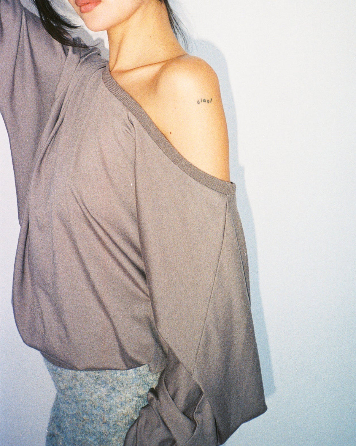 CARMEN top - nice grey