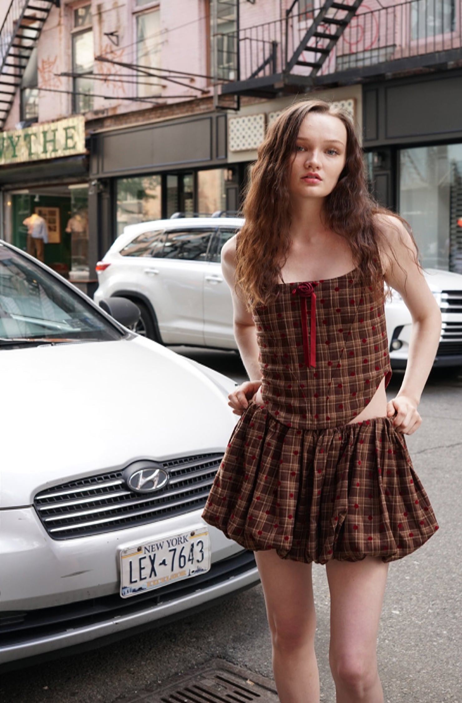 Polka Bake muffin skort