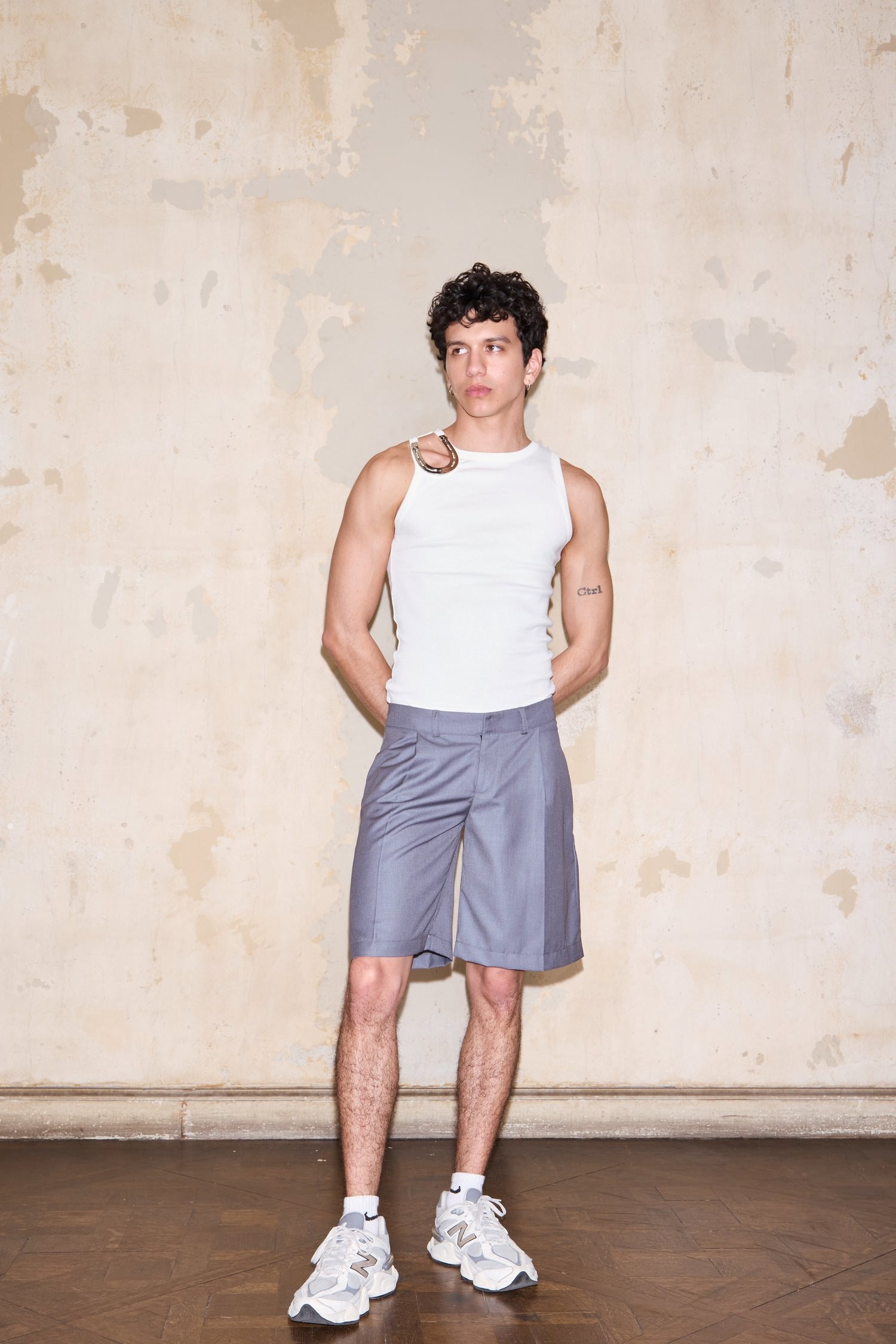 BERMUDAS BOUCHARD GREY