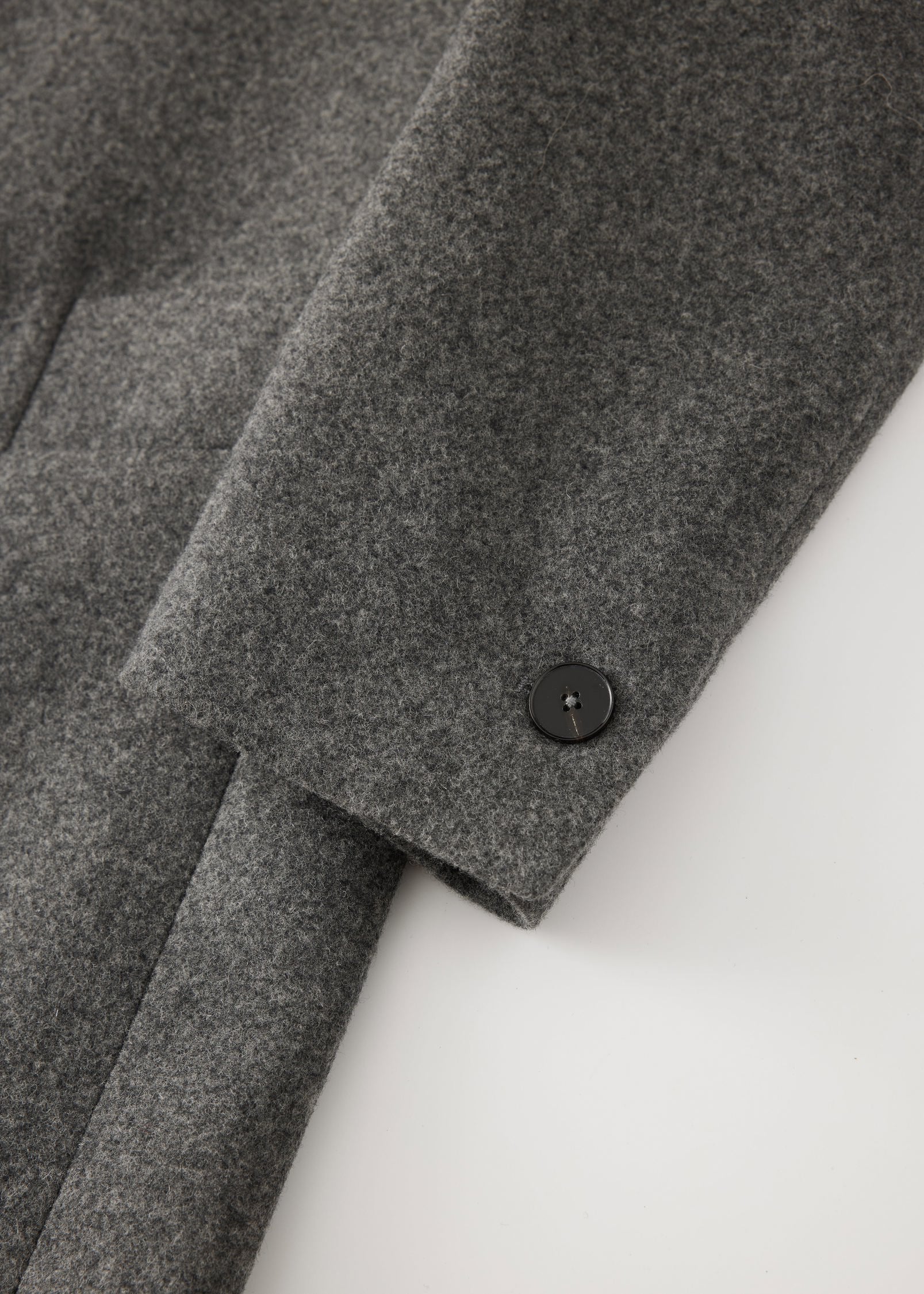 Grey Essentia Wool Coat