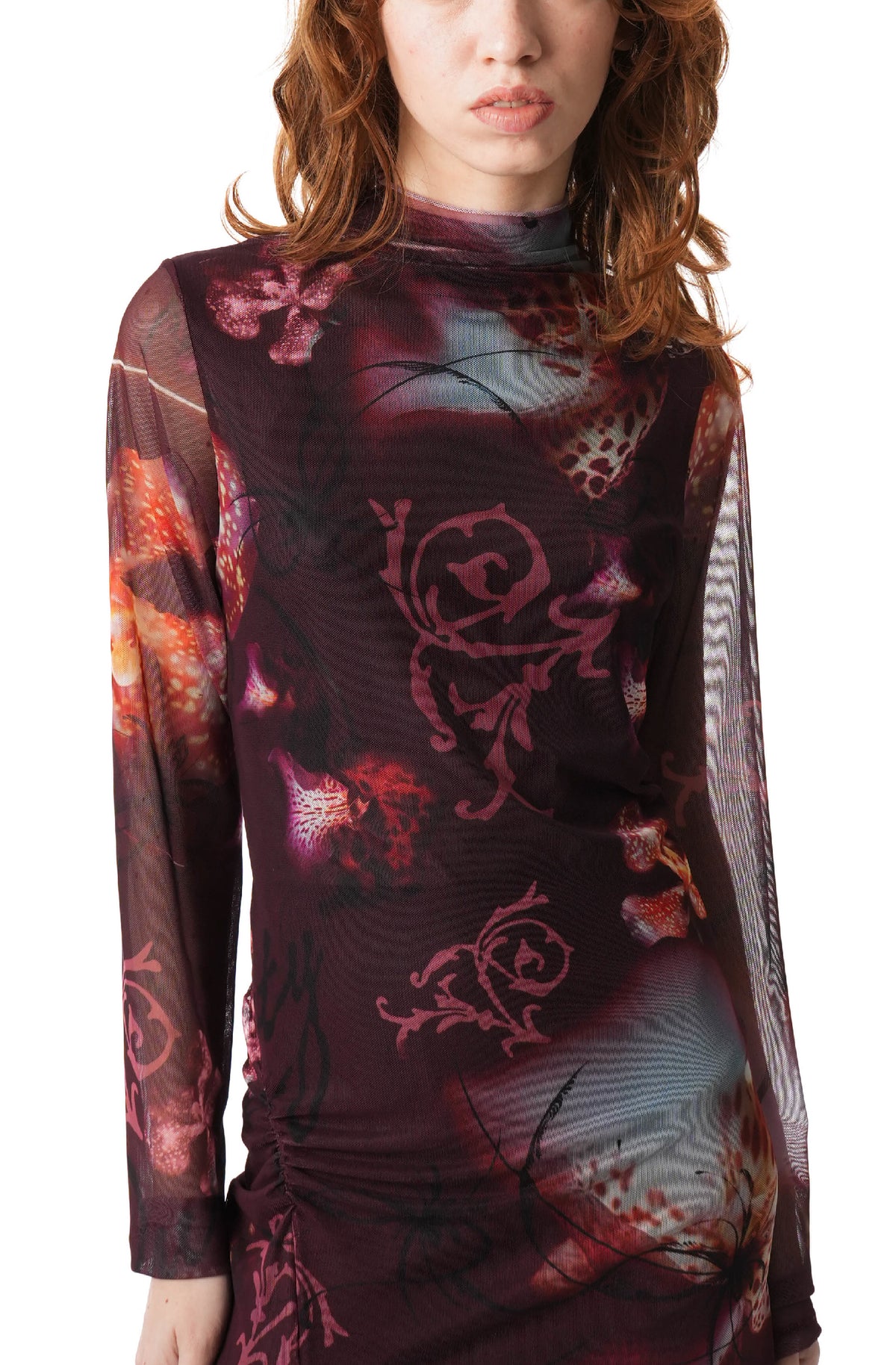 PUREZA DRAPED DRESS