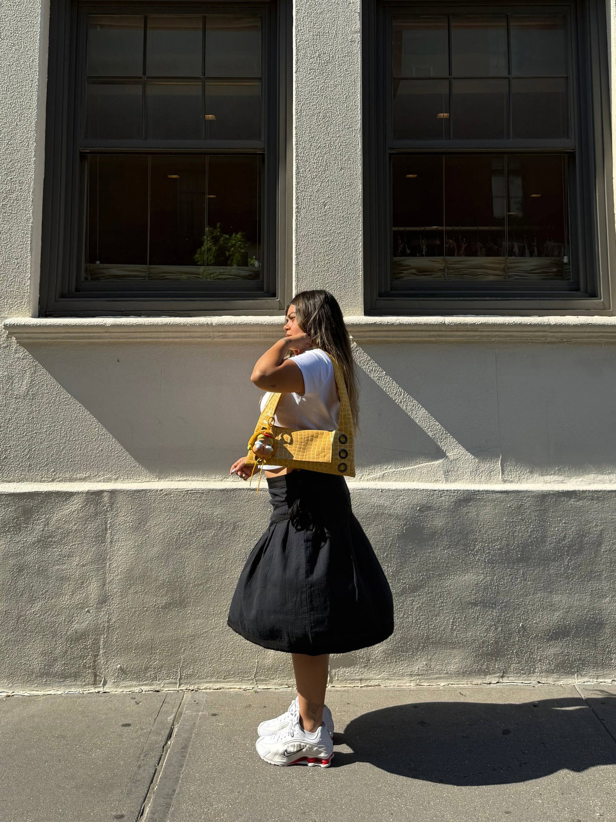 La Grommette Bag - Croc Dorado