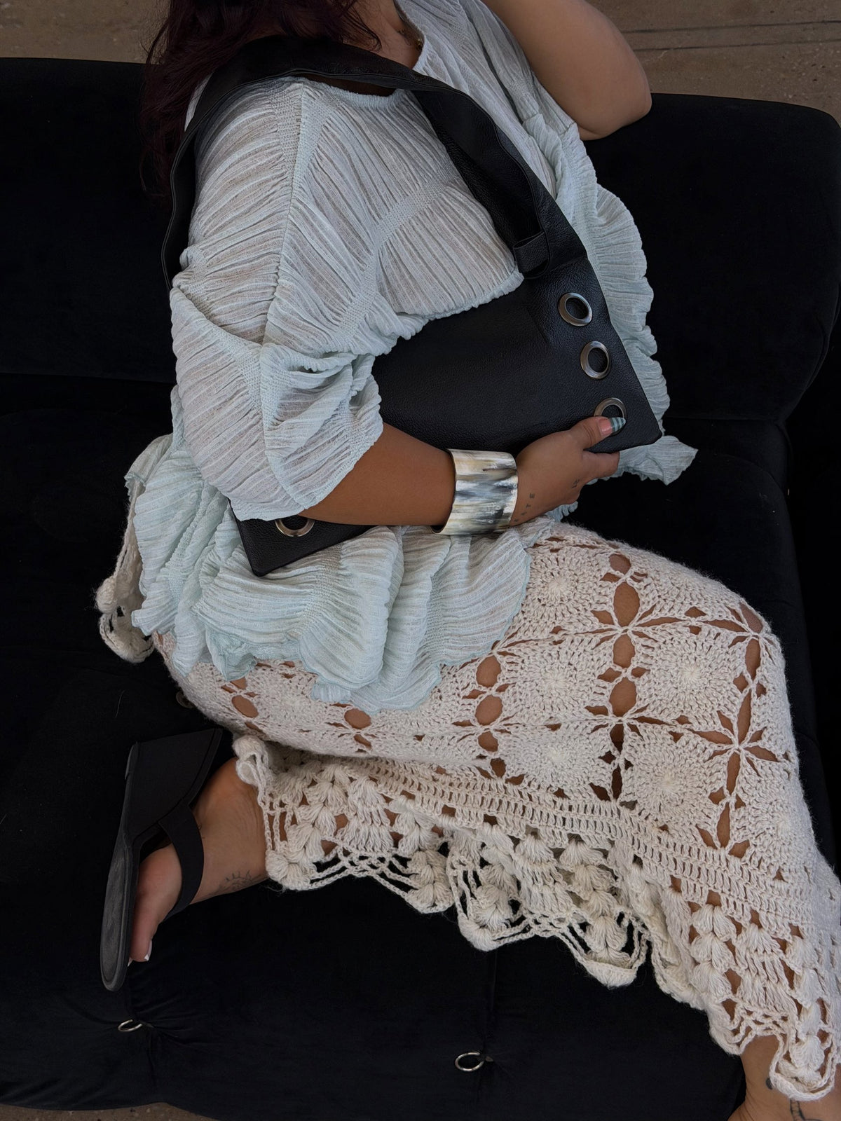 La Grommette Bag - Leather Noir