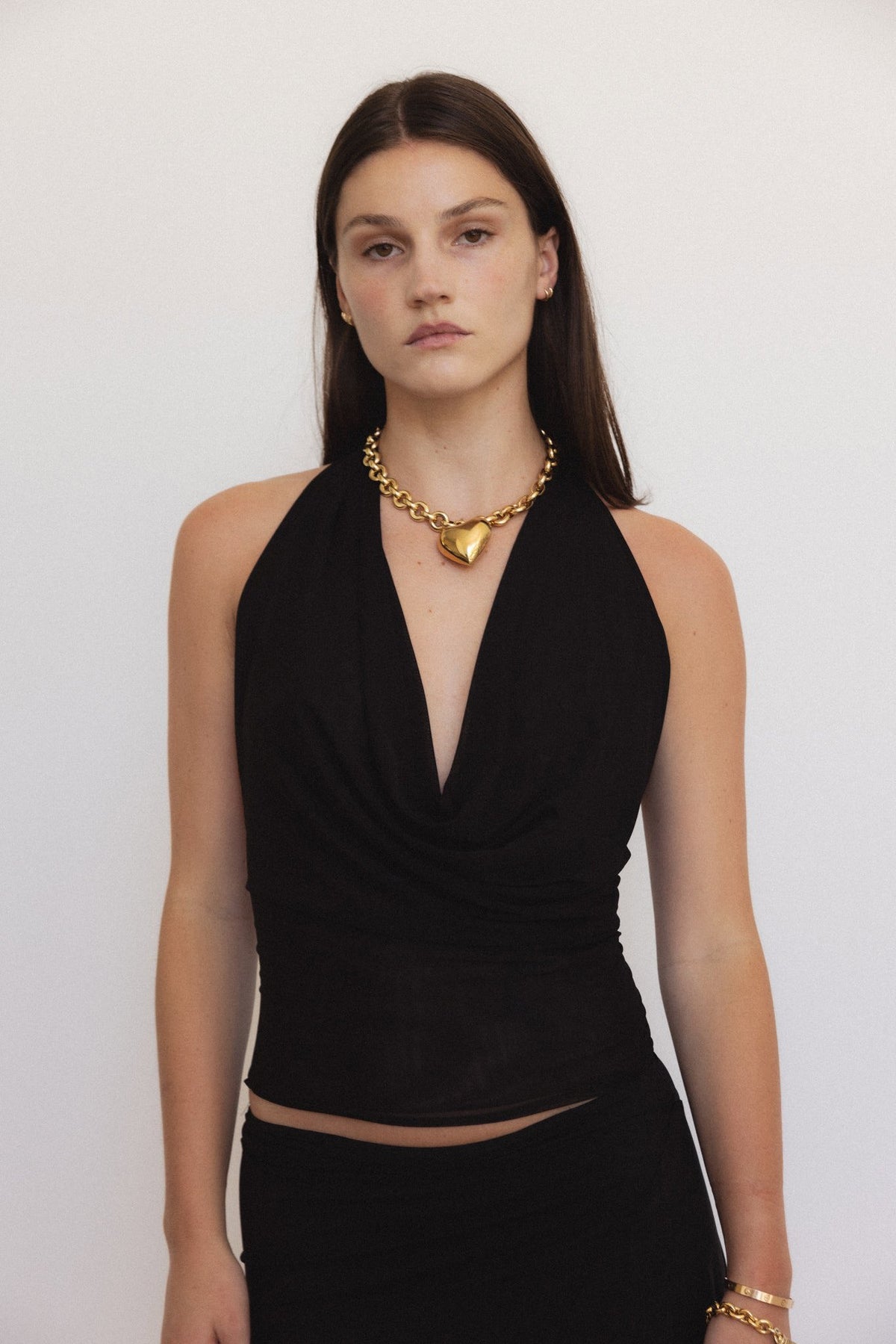 Psyche Top in Midnight Mesh