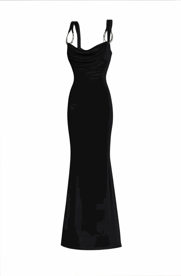 IBERA DRESS BLACK