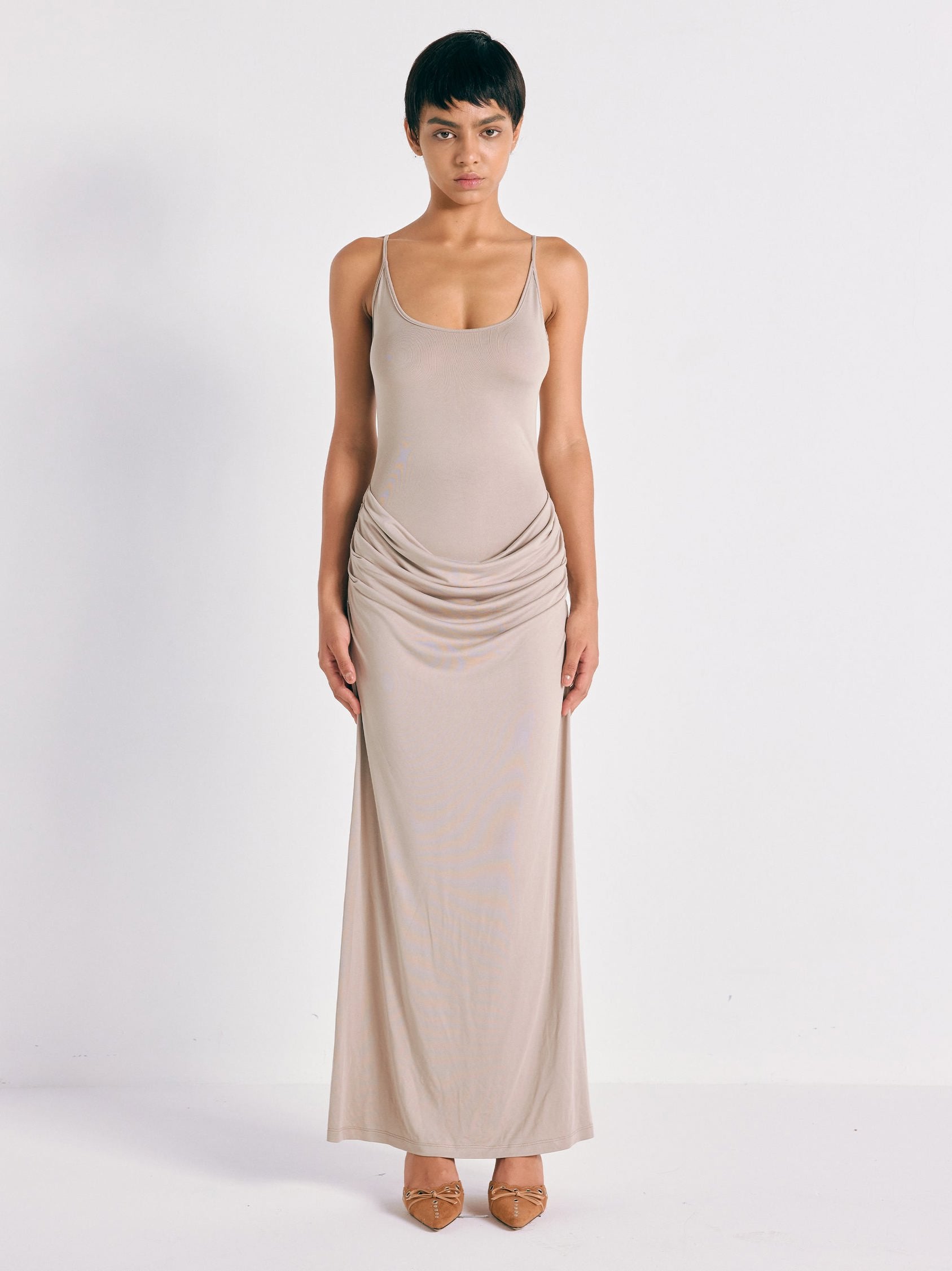 FULL MOON DRESS IN SAND