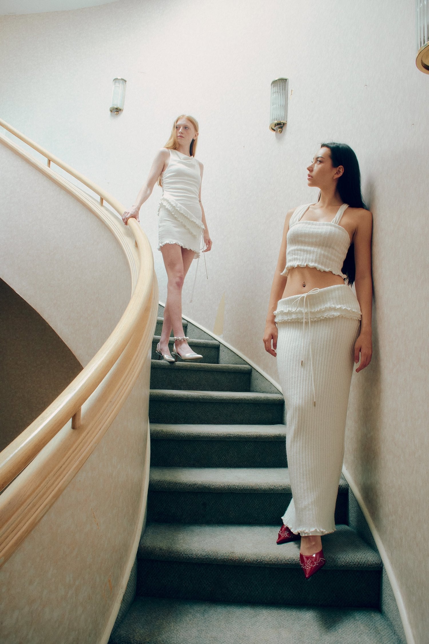 Milky Knit Long Skirt