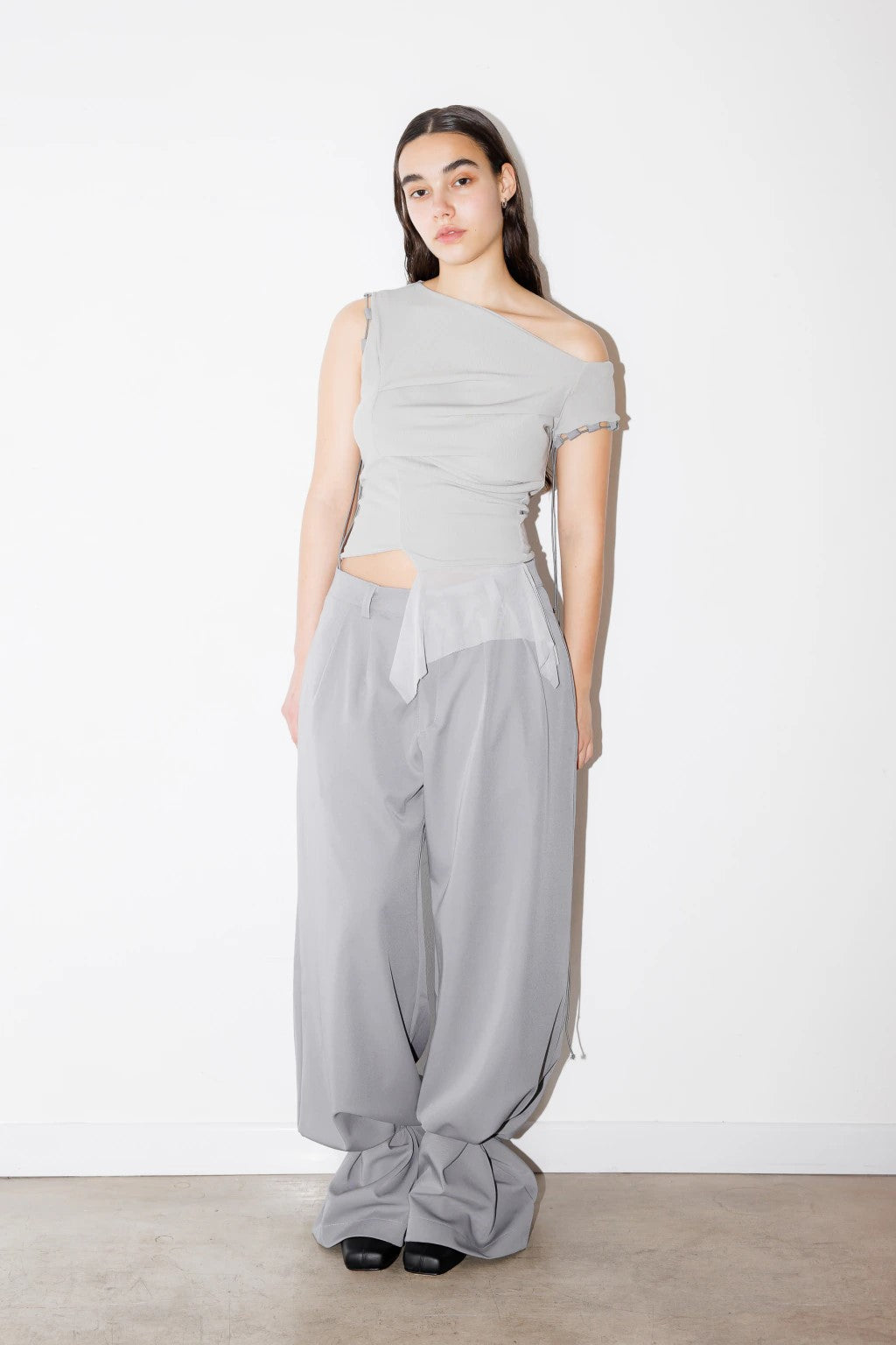 Mathilda Top - Grey