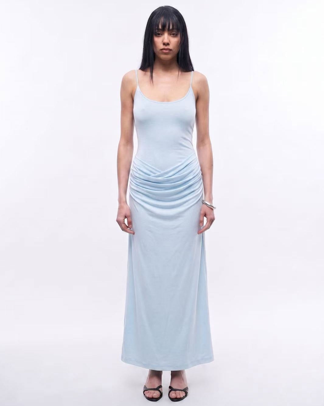 FULL MOON DRESS IN BABY BLUE