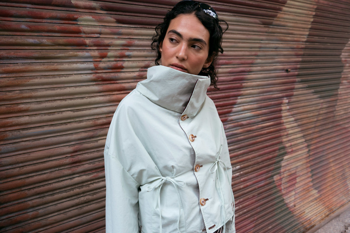 RAIN JACKET | FIG + MINT