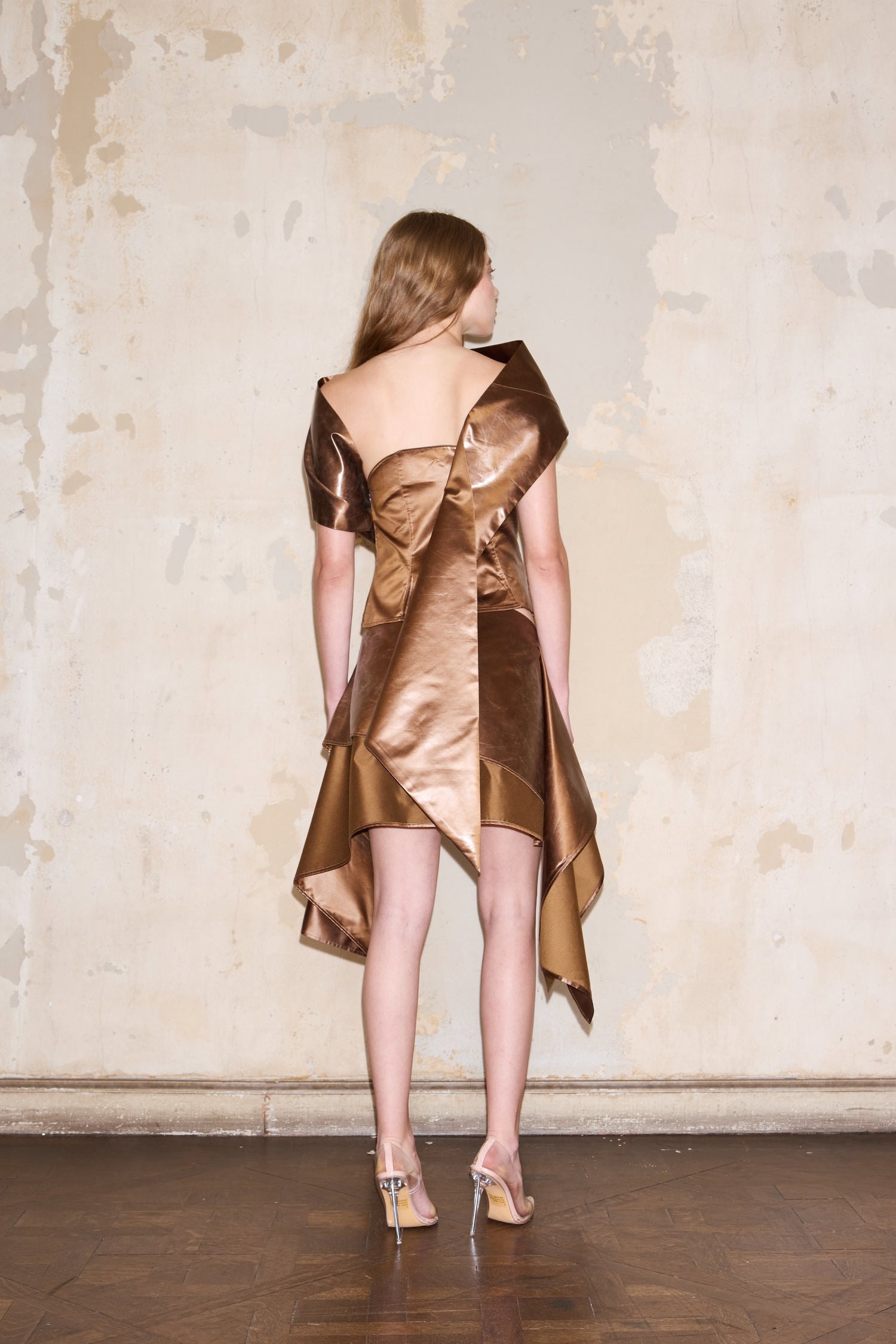 FINOCHIETTO SKIRT LIGHT BROWN