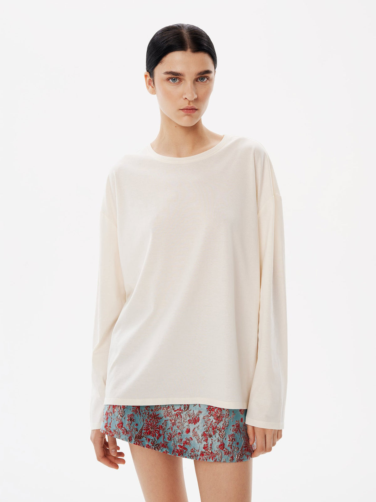 Core Long Sleeve in Cream